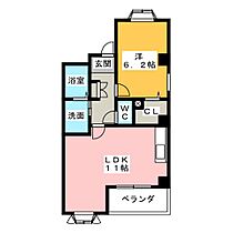 アドビル牧の里  ｜ 愛知県名古屋市名東区牧の里１丁目（賃貸マンション1LDK・4階・41.76㎡） その2