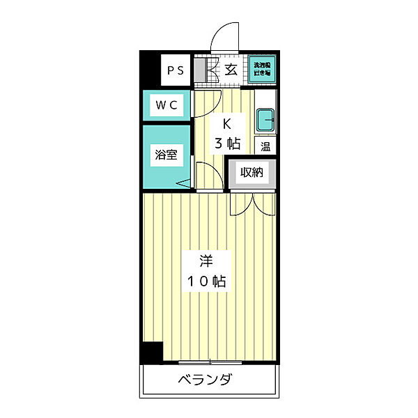 グランデ本郷 ｜愛知県名古屋市名東区本郷２丁目(賃貸マンション1K・3階・29.00㎡)の写真 その2