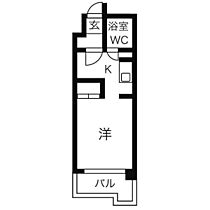 ネオ・ウィスタリア1  ｜ 愛知県名古屋市名東区貴船２丁目（賃貸マンション1K・4階・24.36㎡） その2