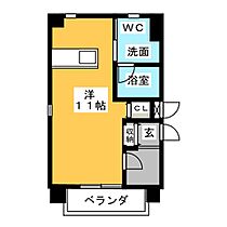 Ｍａｒｃｈｅ　III  ｜ 愛知県名古屋市名東区上社３丁目（賃貸マンション1R・8階・28.83㎡） その2