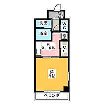 グラン・ソフィア一社(学生専用マンション)  ｜ 愛知県名古屋市名東区一社１丁目（賃貸マンション1K・6階・30.34㎡） その2