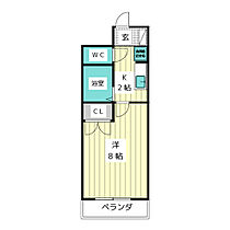 ユース名東  ｜ 愛知県名古屋市名東区一社４丁目（賃貸マンション1K・3階・24.30㎡） その2