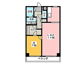 シャルマン高社  ｜ 愛知県名古屋市名東区高社２丁目（賃貸マンション1LDK・3階・50.01㎡） その2