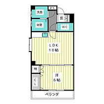 エトワール一社  ｜ 愛知県名古屋市名東区一社１丁目（賃貸マンション1LDK・3階・38.15㎡） その2