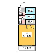 グリーンヒルズ藤ヶ丘　N棟  ｜ 愛知県長久手市平池（賃貸アパート1K・2階・24.84㎡） その2