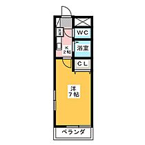 パークサイド杁ヶ池  ｜ 愛知県長久手市長配１丁目（賃貸アパート1K・2階・21.11㎡） その2