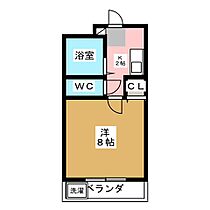 エクシードＫ  ｜ 愛知県長久手市岩作落合（賃貸マンション1K・3階・23.52㎡） その2