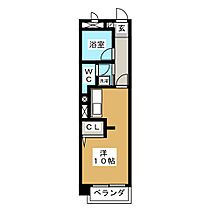 ラフォーレ司  ｜ 愛知県長久手市岩作中縄手（賃貸マンション1R・2階・24.54㎡） その2