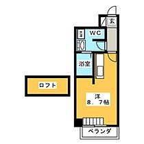 ＵＭＥＸ－9  ｜ 愛知県長久手市長配２丁目（賃貸マンション1R・1階・24.96㎡） その2