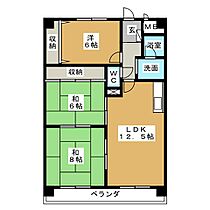 サンフレッチェ15  ｜ 愛知県名古屋市天白区大坪１丁目（賃貸マンション3LDK・2階・68.00㎡） その2