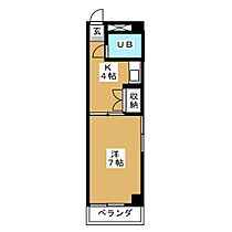 ハイツ浅井  ｜ 愛知県名古屋市天白区塩釜口２丁目（賃貸マンション1K・3階・24.02㎡） その2