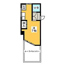 安藤ハイツ  ｜ 愛知県名古屋市天白区植田西３丁目（賃貸マンション1K・4階・19.64㎡） その2