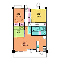 D‘グランセ八事御幸山 403 ｜ 愛知県名古屋市天白区御幸山1302-1（賃貸マンション3LDK・4階・90.26㎡） その2