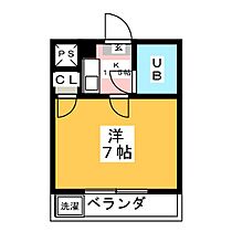 山富第3マンション  ｜ 愛知県名古屋市天白区焼山１丁目（賃貸マンション1K・2階・19.80㎡） その2