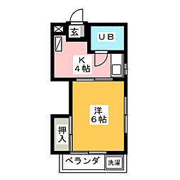 🉐敷金礼金0円！🉐コーポサンバレー