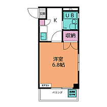 サンヒルズ  ｜ 愛知県名古屋市天白区弥生が岡（賃貸マンション1K・2階・19.53㎡） その2