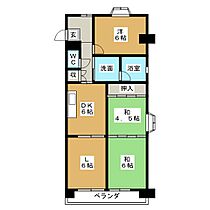 三京マンション  ｜ 愛知県名古屋市天白区一本松１丁目（賃貸マンション3LDK・1階・62.70㎡） その2