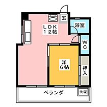 大島ビル  ｜ 愛知県名古屋市天白区八事石坂（賃貸マンション1LDK・2階・42.00㎡） その2