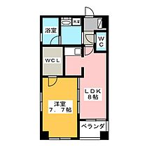 レインボーピア原  ｜ 愛知県名古屋市天白区原３丁目（賃貸マンション1LDK・5階・39.14㎡） その2