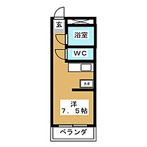 アメニティ鈴木  ｜ 愛知県名古屋市天白区大坪２丁目（賃貸マンション1R・2階・22.77㎡） その2