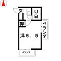 ユニバーサル島田2階2.2万円