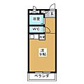 ヴィラ.シャルダン4階2.9万円
