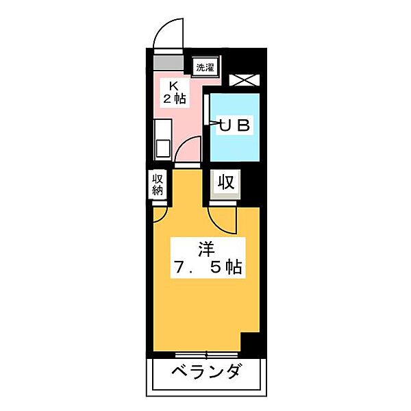 ドエル植田南 ｜愛知県名古屋市天白区植田南２丁目(賃貸マンション1K・3階・24.30㎡)の写真 その2