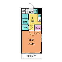 シェ・モア平針  ｜ 愛知県名古屋市天白区平針３丁目（賃貸マンション1K・2階・24.50㎡） その2