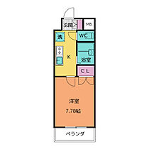 Ｅｓｔｕｄｉｏ原  ｜ 愛知県名古屋市天白区原１丁目（賃貸マンション1K・8階・23.08㎡） その2