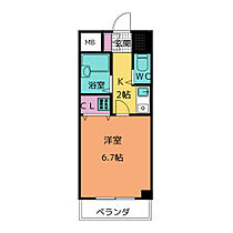 グランメールＫＡＺＵ  ｜ 愛知県名古屋市天白区原２丁目（賃貸マンション1K・9階・21.70㎡） その2