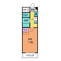 ブリーズIII  ｜ 愛知県日進市赤池５丁目（賃貸マンション1K・2階・20.50㎡） その2