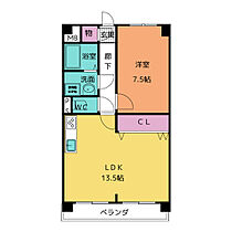 ペアシティーI  ｜ 愛知県名古屋市天白区中平１丁目（賃貸マンション1LDK・2階・49.13㎡） その2