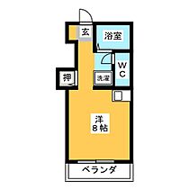 ヴァンベール植田  ｜ 愛知県名古屋市天白区横町（賃貸マンション1R・4階・22.48㎡） その2