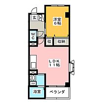 グレイシャス  ｜ 愛知県名古屋市天白区原３丁目（賃貸マンション1LDK・3階・41.53㎡） その2