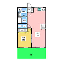 ＳＵＮ　ＨＩＬＬＳ　Ｂ  ｜ 愛知県日進市赤池４丁目（賃貸アパート1LDK・1階・39.74㎡） その2