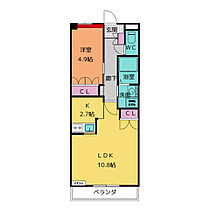 メゾン蓮池  ｜ 愛知県名古屋市天白区向が丘２丁目（賃貸マンション1LDK・1階・45.00㎡） その2