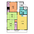 向が丘ハイツ3階7.5万円