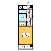 プラザハイツもとき  ｜ 愛知県名古屋市天白区井口１丁目（賃貸マンション1K・4階・24.90㎡） その2