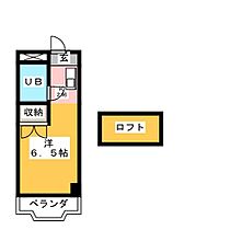 ヒルトップＡ  ｜ 愛知県名古屋市天白区植田東１丁目（賃貸アパート1R・2階・17.30㎡） その2