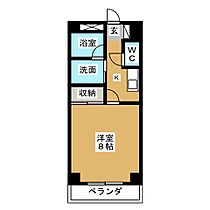 ANNEX UEDA  ｜ 愛知県名古屋市天白区植田１丁目（賃貸マンション1K・3階・28.13㎡） その2