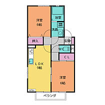 アイリス梅ヶ丘  ｜ 愛知県名古屋市天白区梅が丘５丁目（賃貸アパート2LDK・2階・50.38㎡） その2