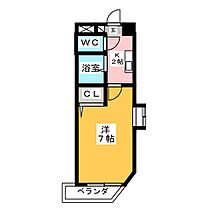 Ｂｅｅクレスト原  ｜ 愛知県名古屋市天白区原２丁目（賃貸マンション1K・4階・21.00㎡） その2