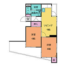 サンメゾン植田  ｜ 愛知県名古屋市天白区植田１丁目（賃貸マンション2LDK・12階・47.43㎡） その2