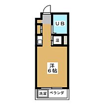 ウイング島田  ｜ 愛知県名古屋市天白区島田３丁目（賃貸マンション1R・4階・18.00㎡） その2