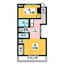 シーズンコート植田  ｜ 愛知県名古屋市天白区植田３丁目（賃貸マンション1LDK・2階・42.12㎡） その2