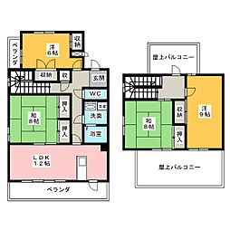 レジーナ・マルフク 4LDKの間取図画像