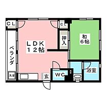 末廣ビル  ｜ 愛知県一宮市泉３丁目（賃貸マンション1LDK・3階・39.18㎡） その2