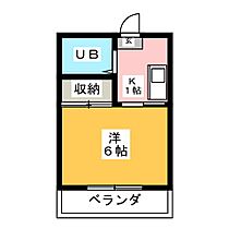 メゾン神山  ｜ 愛知県一宮市平和２丁目（賃貸マンション1K・2階・16.00㎡） その2