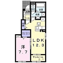 エノルメ2 102 ｜ 愛知県一宮市木曽川町里小牧字笹原86（賃貸アパート1LDK・1階・50.14㎡） その2