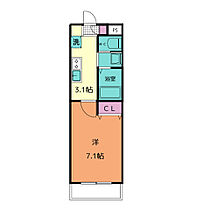 A・Cｉｔｙ一宮三条 506 ｜ 愛知県一宮市三条字賀102-2（賃貸マンション1K・5階・24.79㎡） その2